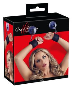 Наручники на липучках з присосками Sex Aura