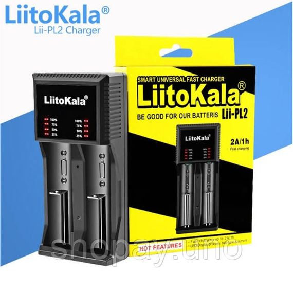 Універсальний зарядний пристрій LiitoKala Lii-PL2 EU на 2 канали NB-31 | Зображення 5