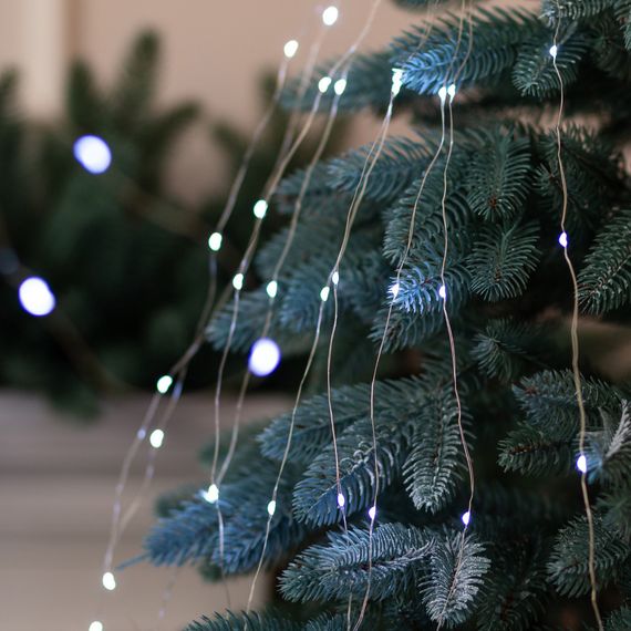 Гірлянда світлодіодна кінський хвіст GarlandoPro 200LED Роса 2м 10 ліній Синій 1733010BL | Зображення 9
