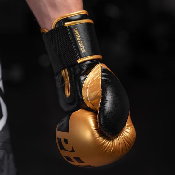 Боксерські рукавиці Phantom APEX Elastic Gold 16 унцій (капа в подарунок) | Зображення 5