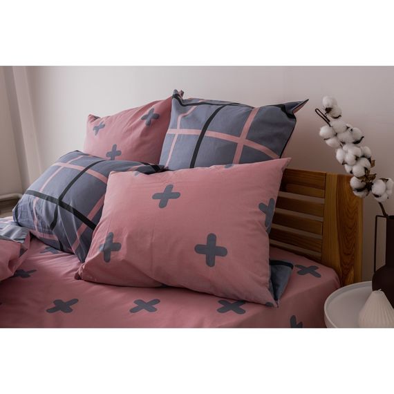 Постельное белье евро ТЕП Happy Sleep Pinсky line 2-03796-24967 200х215 см | Зображення 2