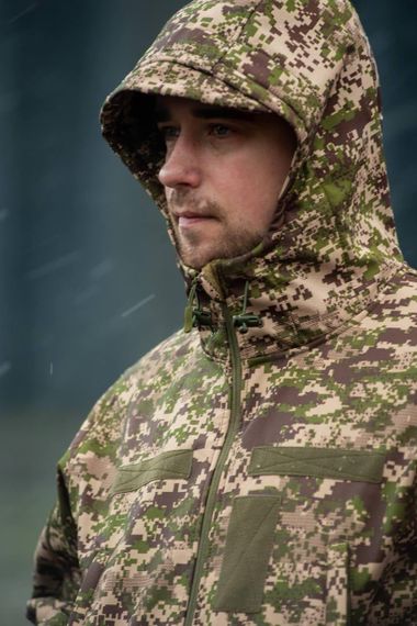 Військова куртка на флісі Soft Shell Military хижак | Зображення 4