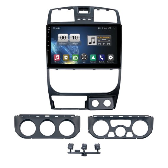 Штатна магнітола серії QIV Q1 під Great Wall Wingle 5 2011-2015 10 дюймів