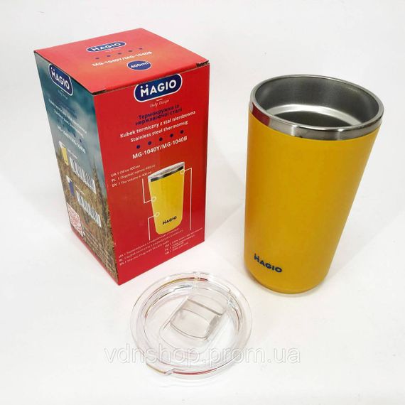 Баночка-термос MAGIO, Якісний сімейний термос, Гарячий термос для чаю питний для гарячих напоїв XD-64 | Зображення 4