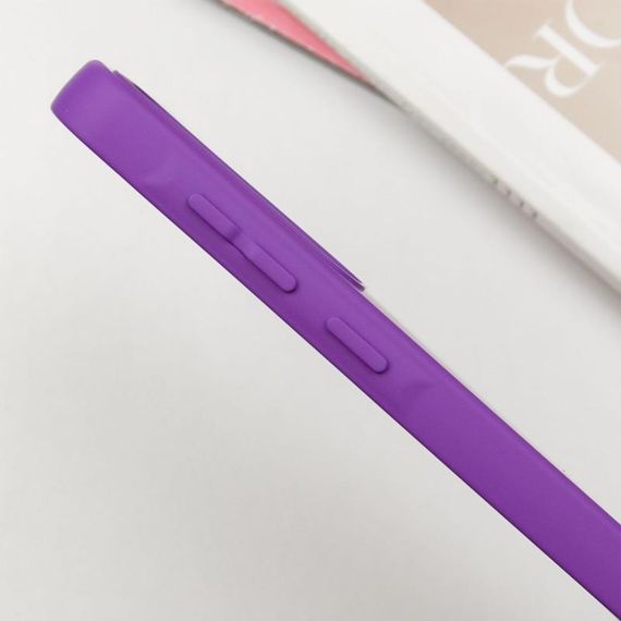 Чехол TPU GETMAN Liquid Silk Full Camera для Samsung Galaxy S23 Фиолетовый / Purple | Зображення 3