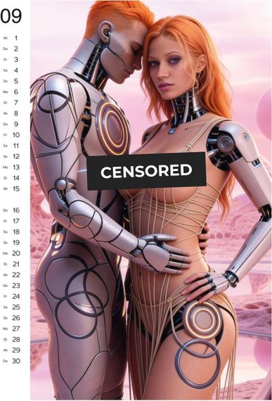 Календарь WILD FANTASY 2027 Sex Aura | Зображення 3