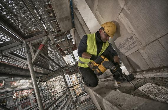 Перфоратор акумуляторний DeWALT SDS-Plus 54 В XR FlexVolt без АКБ та ЗП DCH333NT | Зображення 2