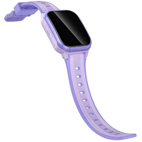 Детские cмарт-часы Hoco Y108 4G with call function Purple | Зображення 1