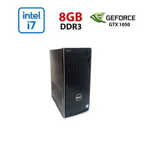 Ігровий ПК Dell Inspirion 3650 / Intel Core i7-6700K (4 (8) ядра по 4.0 - 4.2 GHz) / 8 GB DDR3 / 256 GB SSD / nVidia GeForce GTX 1050, 2 GB GDDR5, 128-bit / Wi-Fi+Bluetooth / DVD / Win 10 Home Lic б/в