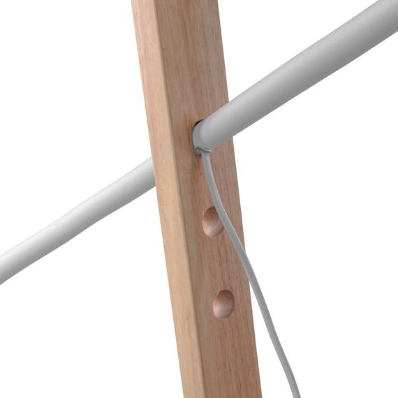 Торшер напольный с абажуром BKL-643F/1 E27 WH | Зображення 3