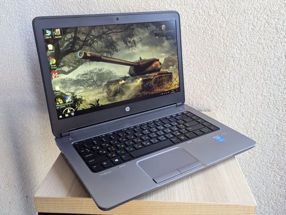 Ноутбук Б-клас HP ProBook 640 G1 / 14" (1600x900) TN / Intel Core i5-4210M (2 (4) ядра по 2.6 - 3.2 GHz) / 8 GB DDR3 / 128 GB SSD / Intel HD Graphic 4600 / WebCam б/в | Зображення 3