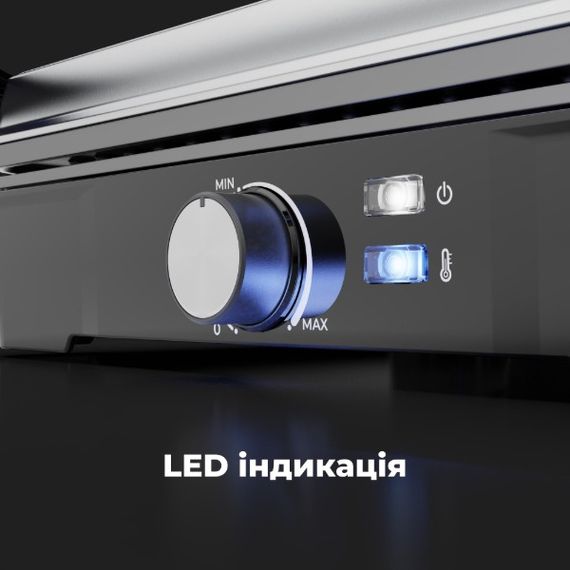 Электрогриль контактный AENO EG2 AEG0002 2000 Вт серебристый | Зображення 9
