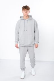 Костюм чоловічий (штани+худі) Носи своє L/187 Сірий (p-13794-153895)