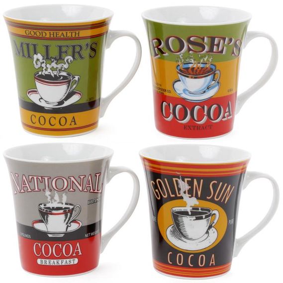 Кружка порцелянова "Retro Cocoa" 375мл