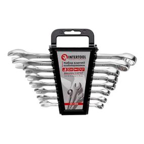 Набір ключів комбінованих Cr-V INTERTOOL HT-12021