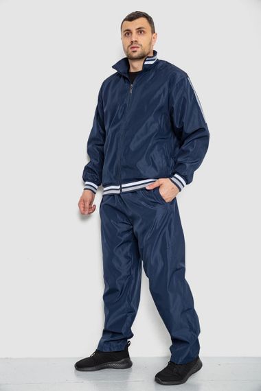 Спорт чоловічий костюм, колір синій, 244R901 | Зображення 2