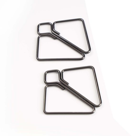 Затискачі для сосків з важкою підвіскою LOCKINK Nipple Clamps with Heavy Pendant, сріблясті | Зображення 1