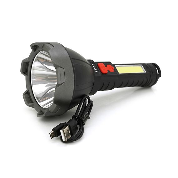Фонарь ручной LANTERNA ZJ-05.1W Led CreeXPE+COB, 3+1 режим, встроенный аккум | Зображення 3