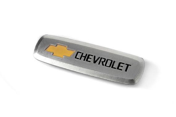 Алюминиевый шильдик для ковриков (1 шт) для Тюнинг Chevrolet