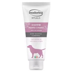Шампунь для собак з білою шерстю Inodorina Dog Shampooing Bianco, 250 мл