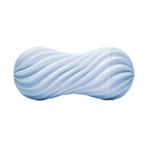 Мастурбатор Tenga FLEX Bubbly Blue с изменяемой интенсивностью, можно скручивать, вакуум Sex Aura
