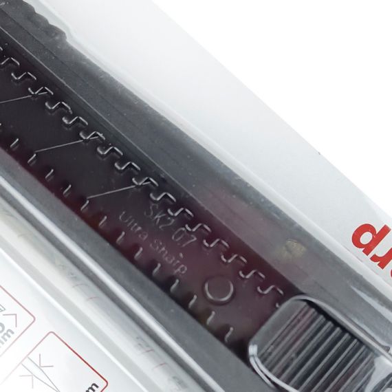 23506 Нож металлический пластиковый корпус 25 мм Haisser | Зображення 3