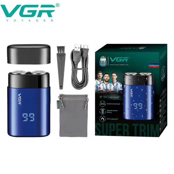 Профессиональные электрические бритвы VGR V-347, Электрическое беспроводное бритье GK-48 | Зображення 5