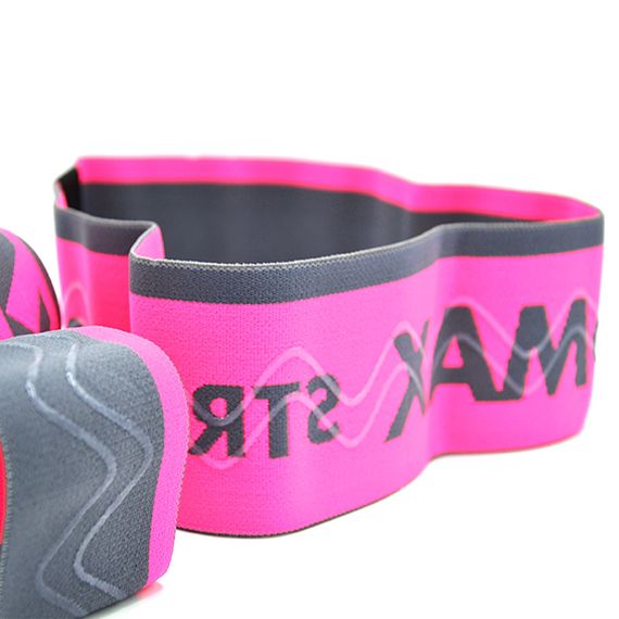 Набір тканевих гумок для фітнесу та спорту MadMax MFA-305 Hiploop set 3 pcs. Grey/Pink | Зображення 1