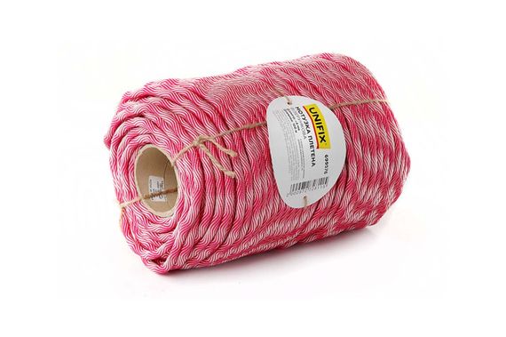 Мотузка плетена візерункова 8 мм 100 м UNIFIX 6995761 | Зображення 1