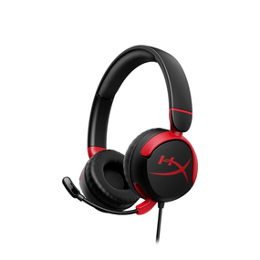 Гарнітура HyperX ігрова Cloud Mini, mini-jack, 1.2м,чорний-червоний (7G8F4AA)