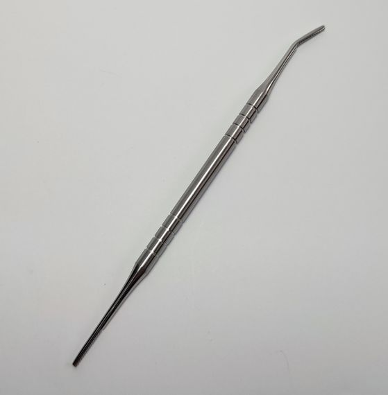 Изогнутый двусторонний рашпиль Эстет (кюретка-пилка) для педикюра (Украина) | Зображення 3