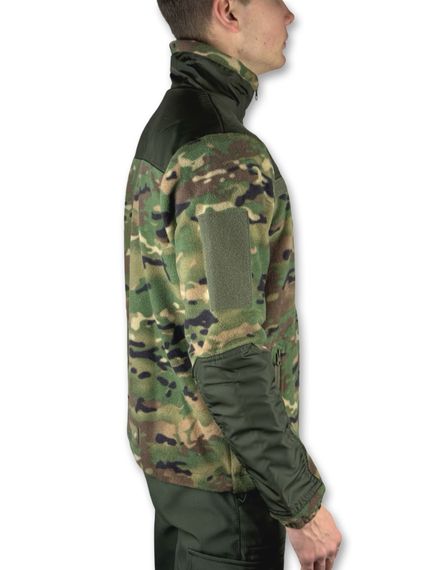 Тактична чоловіча флісова кофта, Колір: Мультикам Розмір: 56 | Зображення 3