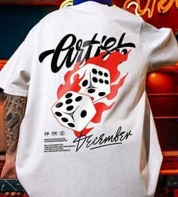 Футболка женская с принтом повседневная S Белая