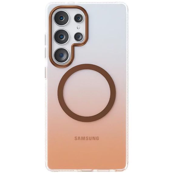 Чохол TPU+PC Phantom with MagSafe для Samsung Galaxy S26 Ultra Rose Gold | Зображення 1