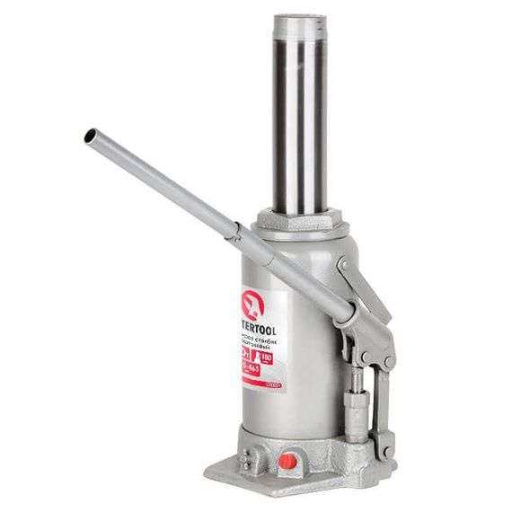 Домкрат "стовпчик" одноштоковий 30 т, 285-465 мм INTERTOOL GT0029 | Зображення 2