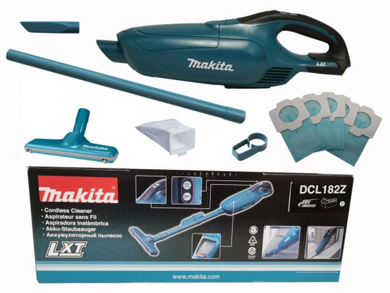 Пилосос акумуляторний Makita DCL182Z (40 мбар, 1.0 м3/хв, LXT, без акумуляторів та зарядного пристрою) | Зображення 7