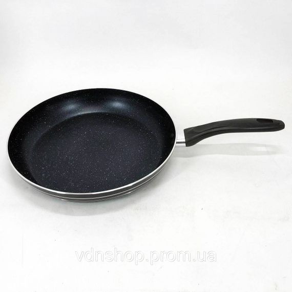 Легкая сковорода для домашней кухни UNIQUE UN-5156 28 см, Сковорода с алюминиевым корпусом KF-75 | Зображення 7