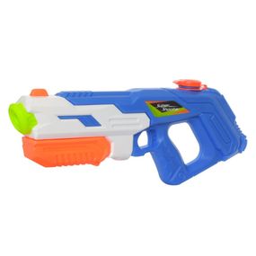 Водяной бластер детский MR 0492 помпа 42 см Синий