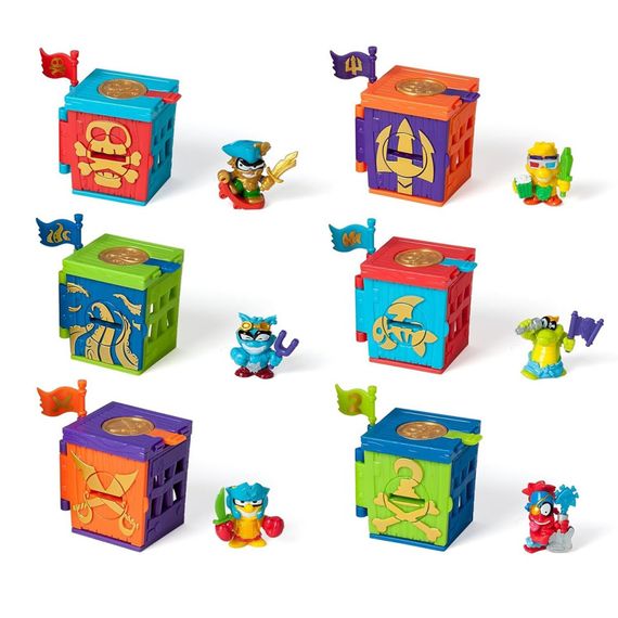 Детский игровой набор с фигурками "Пиратские приключения" PIRATIX PPX1D226IN00 серии "Golden Treasure" | Зображення 1