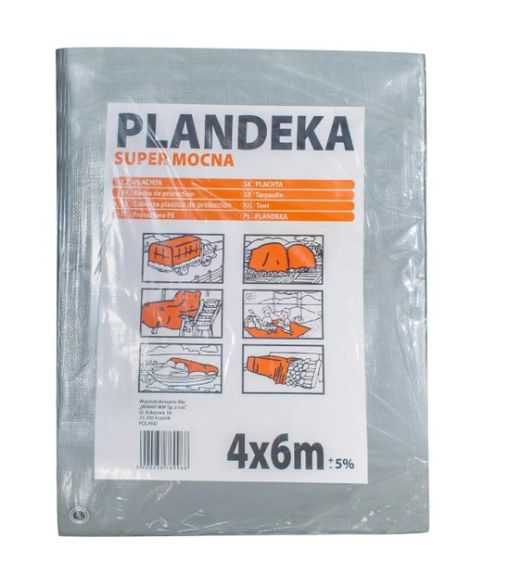 Тент Shadow "PLANDEKA" від дощу 160г/м² 4х6 м ТЕНТ00058