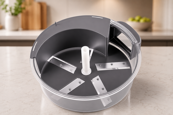 Овощечистка Peeling Machine R.3413 / Электрическая машина для очистки овощей и фруктов / Овощечистка электрическая | Зображення 6