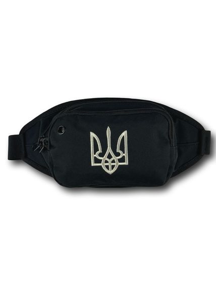 Сумка тактична на пояс UKRAINE Чорний
