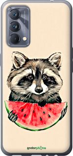 Чохол на Realme GT Master Єнотик з кавуном "4605u-2852-2448"