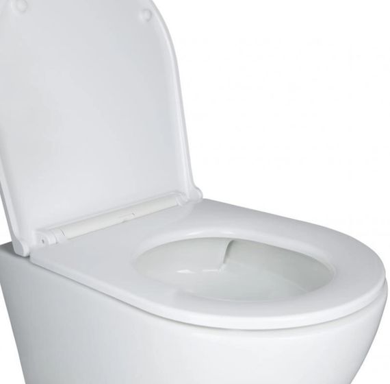 Набір Qtap Nest 4 в 1 підвісний унітаз Robin Ultra Quiet 490x365x325 + комплект інсталяції QT1333046EUQW45146 | Зображення 6