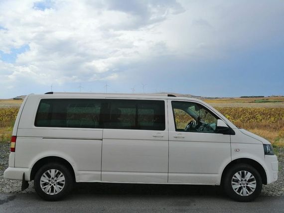 Інтегровані рейлінги (хром) Коротка база для Volkswagen T5 Caravelle 2004-2010 років | Зображення 1