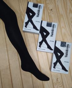 Колготи жіночі Twinsocks 2021 350den р6 чорний