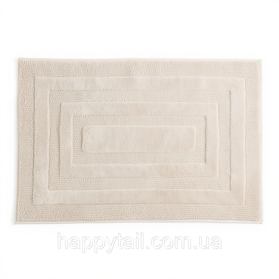 Килимок для ванної кімнати з мікрофібри сірий 60x90 см CH-1806-30G