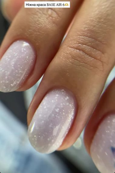 База с шиммером Crooz Air Base №06 (нежный голубо-лиловый) 8мл | Зображення 8