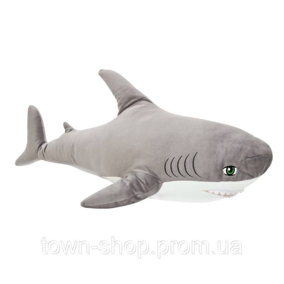 Игрушка плюшевая "Акула" FWPTSHARK22GR0080 серый 80 см