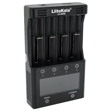 Liitokala lii-500s Li-Ion, Ni-Mh, Ni-Cd 12V DC Зарядний пристрій